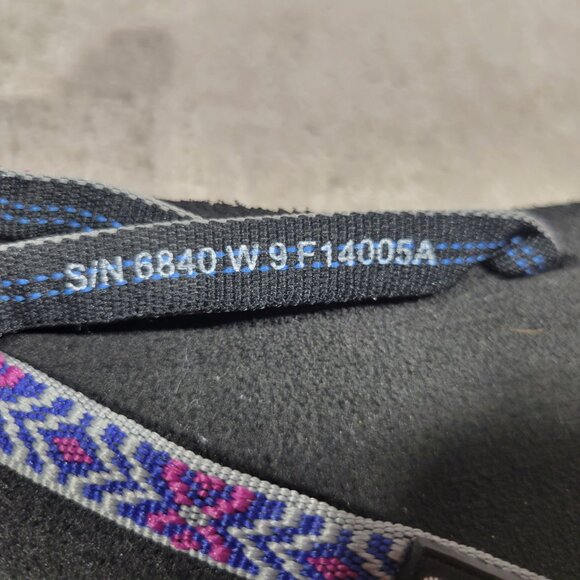 Teva Olowahu Women's Size US 9 Purple Black Slip On Flip-Flop Sandals 6840 - Picture 12 of 12